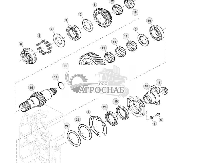 Input Shaft, Transmission, LOK 163 - ST835959 32.jpg